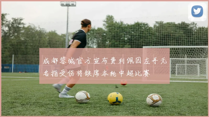 成都蓉城官方宣布费利佩因左手无名指受伤将缺席本轮中超比赛